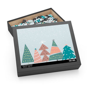 Christmas Trees in The Snow Jigsaw Puzzle 500 - Piece - Yahko Merchandise