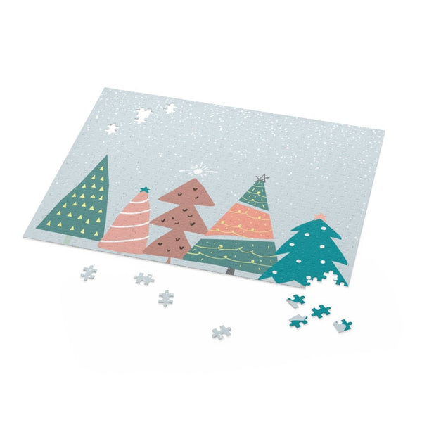 Christmas Trees in The Snow Jigsaw Puzzle 500 - Piece - Yahko Merchandise