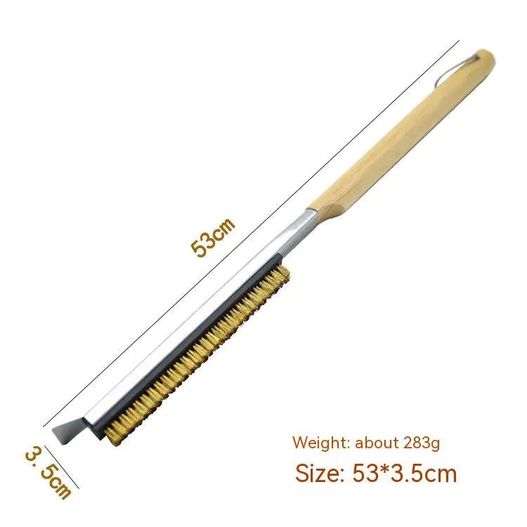 Coconut Shell BBQ Cleaning Brush Kitchen Tool - Yahko Merchandise