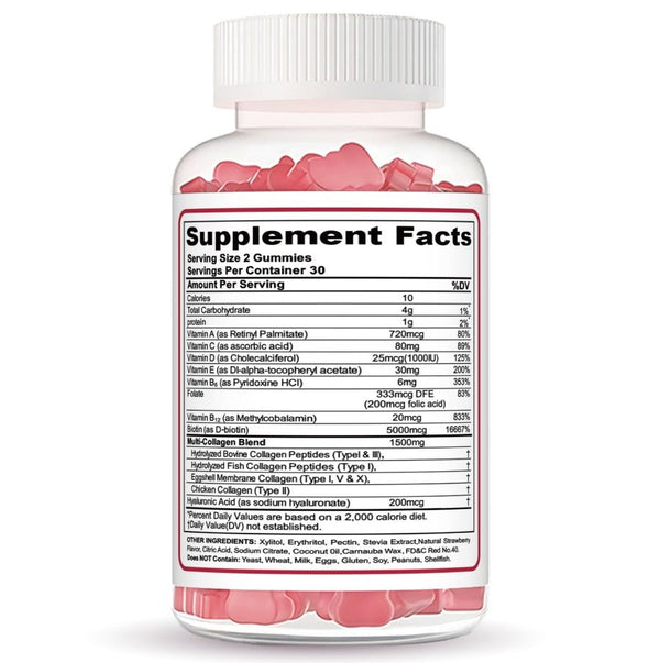 Collagen Peptide Gummies - Yahko Merchandise