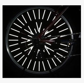 Colorful Spoke Bicycle Reflective Strip - Yahko Merchandise