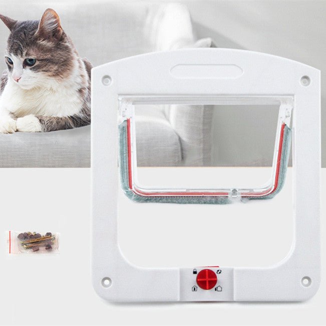 Controllable Two - way Door For Free Entry And Exit Of Pets - Yahko Merchandise