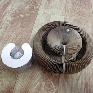 Corrugated And Foldable Cat Paper Nest - Yahko Merchandise