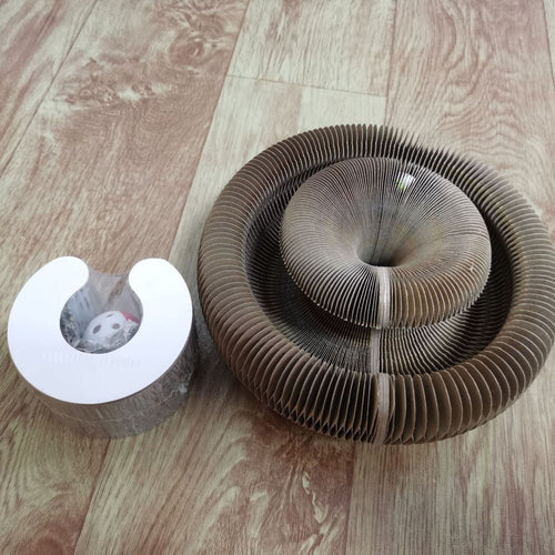 Corrugated And Foldable Cat Paper Nest - Yahko Merchandise