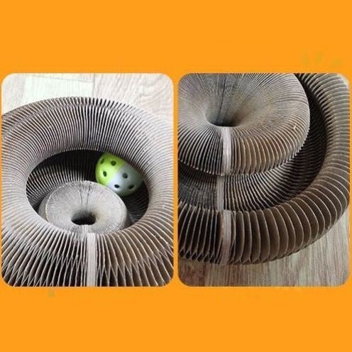 Corrugated And Foldable Cat Paper Nest - Yahko Merchandise