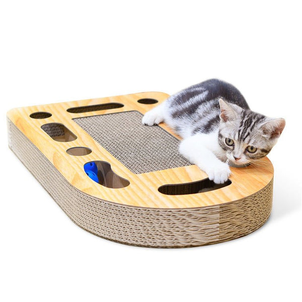 Corrugated Cat Cat Scratch Board - Yahko Merchandise
