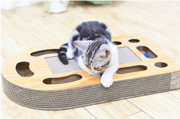 Corrugated Cat Cat Scratch Board - Yahko Merchandise