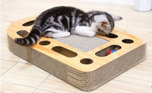 Corrugated Cat Cat Scratch Board - Yahko Merchandise
