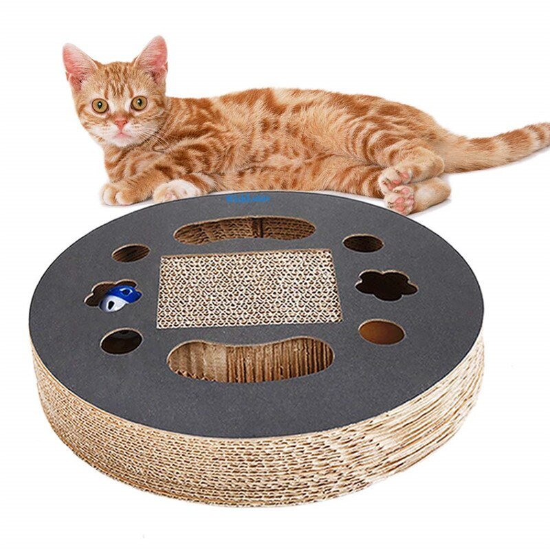 Corrugated cat scratch board cat toy - Yahko Merchandise