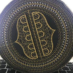 Cotton Embroidery Caps New Muslim Men Prayer Hats - Yahko Merchandise