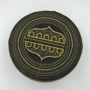 Cotton Embroidery Caps New Muslim Men Prayer Hats - Yahko Merchandise