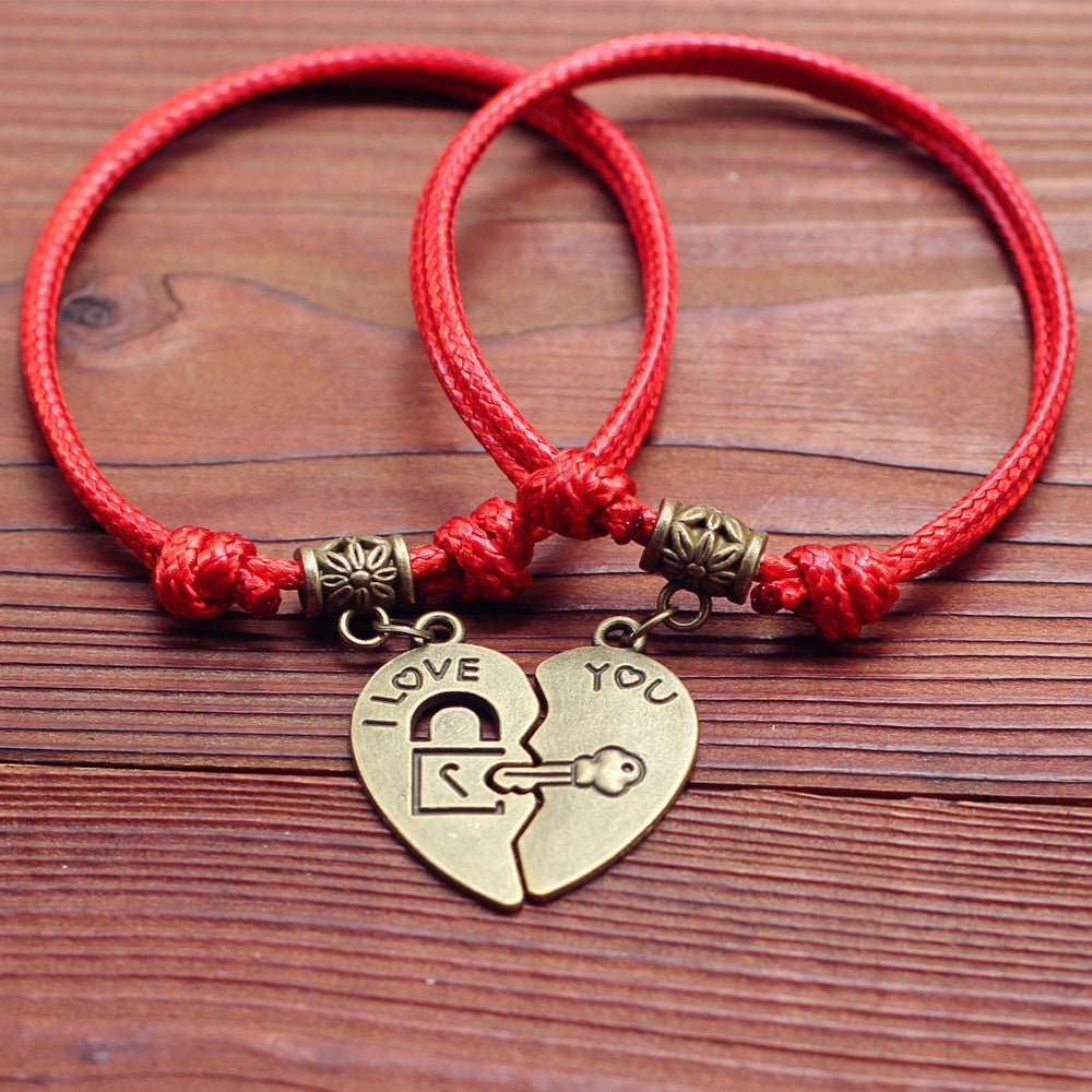 Couple bracelets girlfriends bracelets simple couple accessories - Yahko Merchandise