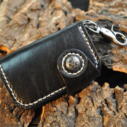Cowhide handmade car key case - Yahko Merchandise