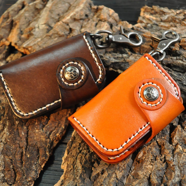 Cowhide handmade car key case - Yahko Merchandise