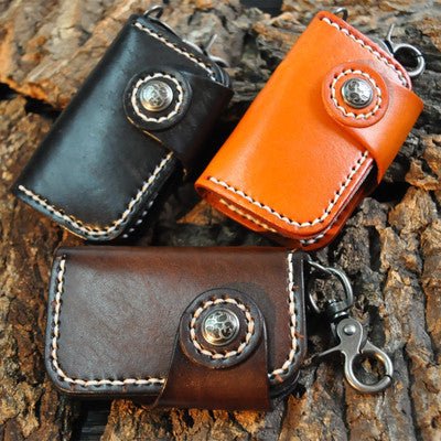 Cowhide handmade car key case - Yahko Merchandise