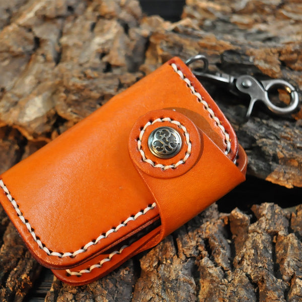 Cowhide handmade car key case - Yahko Merchandise