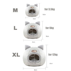 Cozy 2 - In - 1 Pet House Bed - Yahko Merchandise