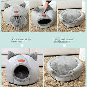Cozy 2 - In - 1 Pet House Bed - Yahko Merchandise
