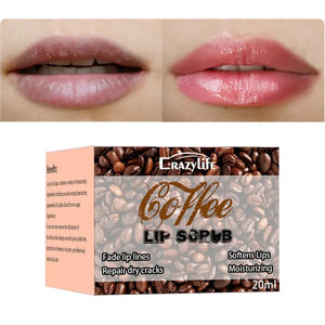 Crazylife Coffee Lip Scrub for Moisturizing Care - Yahko Merchandise