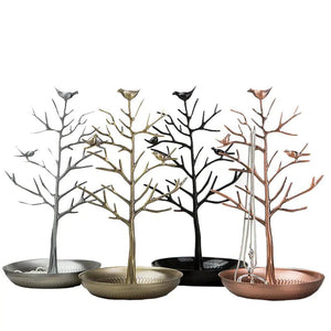 Creative Metal Jewelry Display Stand with Bird Design - Yahko Merchandise