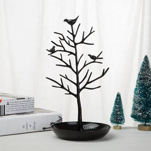 Creative Metal Jewelry Display Stand with Bird Design - Yahko Merchandise