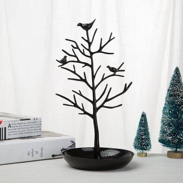 Creative Metal Jewelry Display Stand with Bird Design - Yahko Merchandise