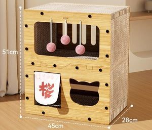 Creative Sisal Mat That Won't Shed Crumbs Cat Scratch Board - Yahko Merchandise