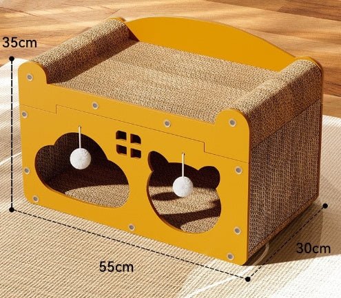 Creative Sisal Mat That Won't Shed Crumbs Cat Scratch Board - Yahko Merchandise