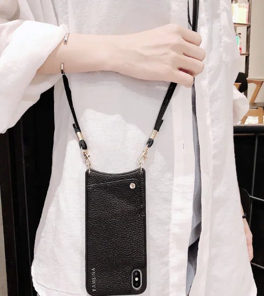 Crossbody Phone Case with Strap and Bag Attachment - Yahko Merchandise