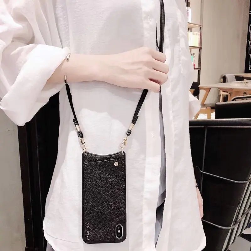 Crossbody Phone Case with Strap and Bag Attachment - Yahko Merchandise