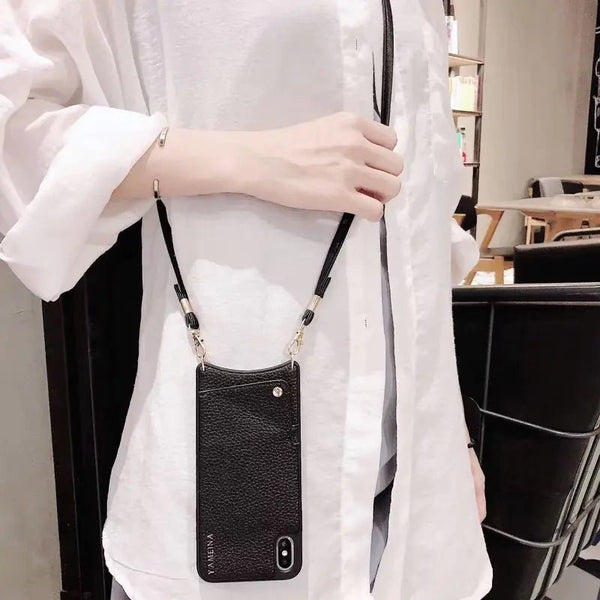 Crossbody Phone Case with Strap and Bag Attachment - Yahko Merchandise