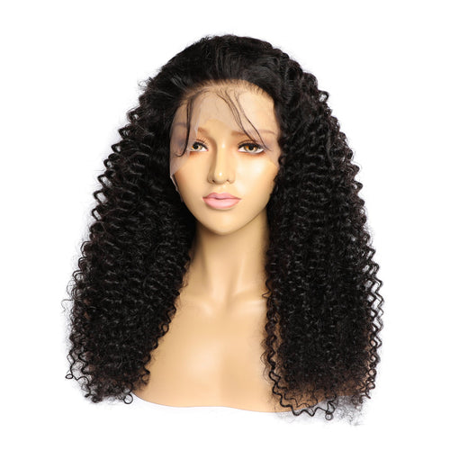 Curly Human Hair Wig Lace Hair Products - Yahko Merchandise