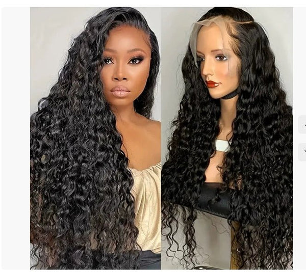 Curly Human Hair Wig Lace Hair Products - Yahko Merchandise