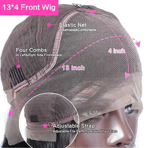 Curly Human Hair Wig Lace Hair Products - Yahko Merchandise