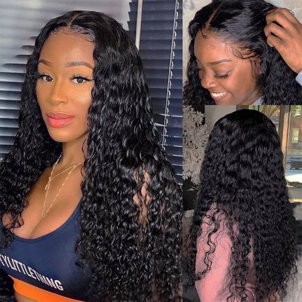 Curly Human Hair Wig Lace Hair Products - Yahko Merchandise