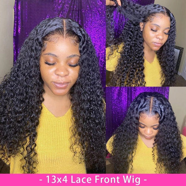 Curly Human Hair Wig Lace Hair Products - Yahko Merchandise