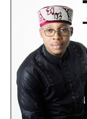 Custom design african men’s beaded hat, Nigerian cap - Yahko Merchandise
