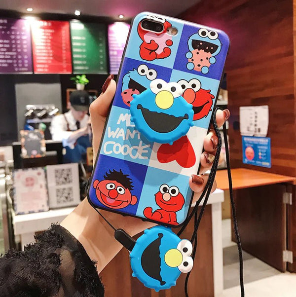 Cute Snoopy Phone Case with Stand and Protector - Yahko Merchandise