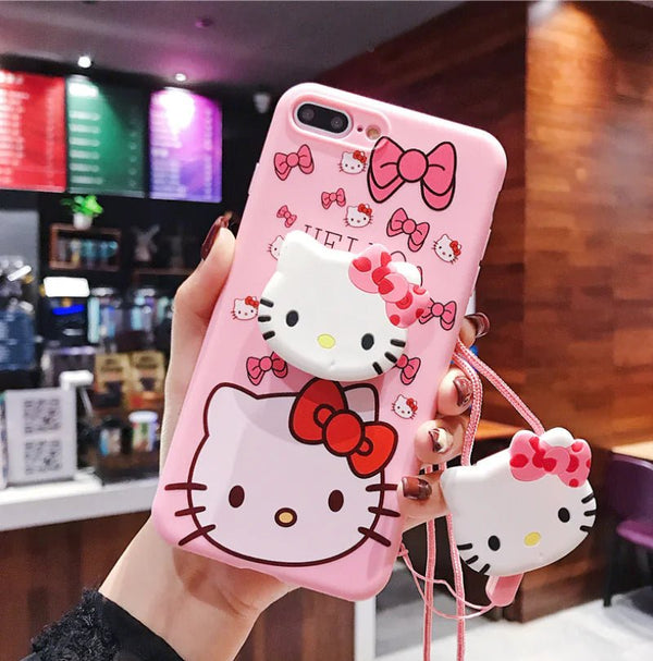 Cute Snoopy Phone Case with Stand and Protector - Yahko Merchandise