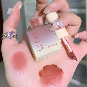 DAIMANPU Small Ice Cube Jelly Lip Lacquer Lip Gloss - Yahko Merchandise
