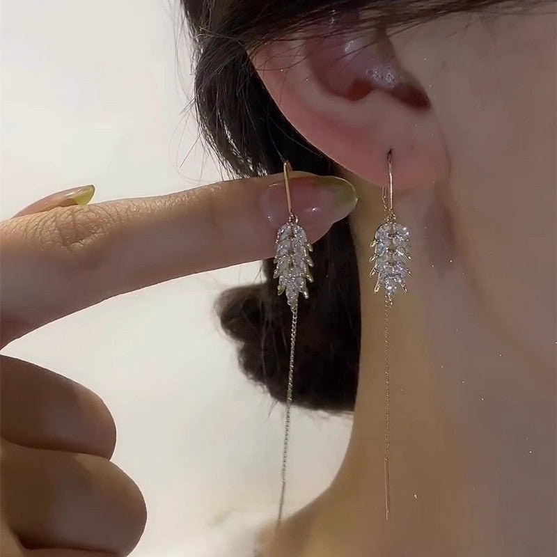 Descendants Of The Rich Tassel Ear String Earring Spring And Summer - Yahko Merchandise