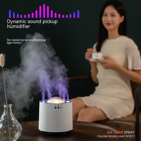Desktop Mist Humidifier for Office and Home Porous Decor - Yahko Merchandise