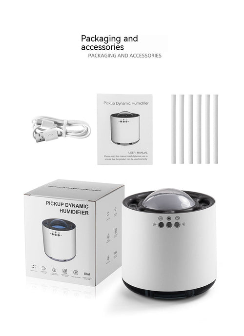Desktop Mist Humidifier for Office and Home Porous Decor - Yahko Merchandise