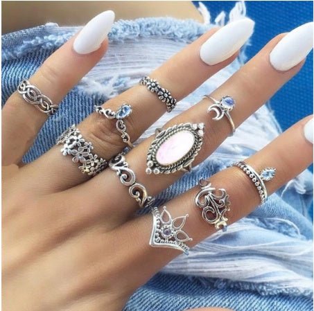 Diamond set ring jewelry - Yahko Merchandise