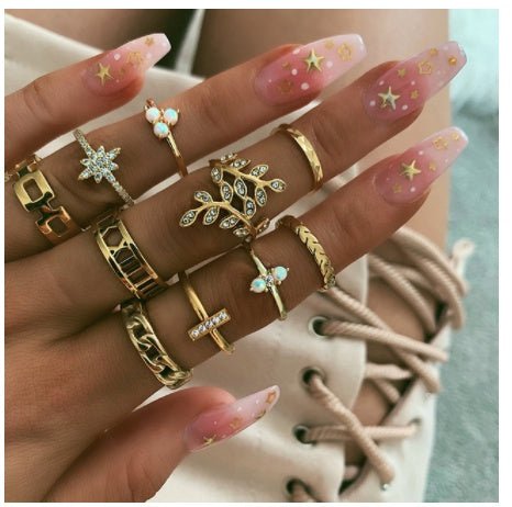 Diamond set ring jewelry - Yahko Merchandise