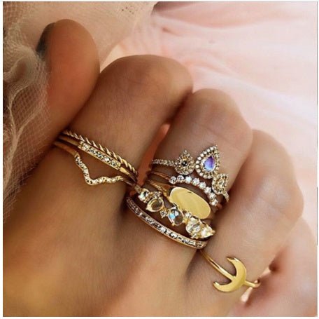 Diamond set ring jewelry - Yahko Merchandise