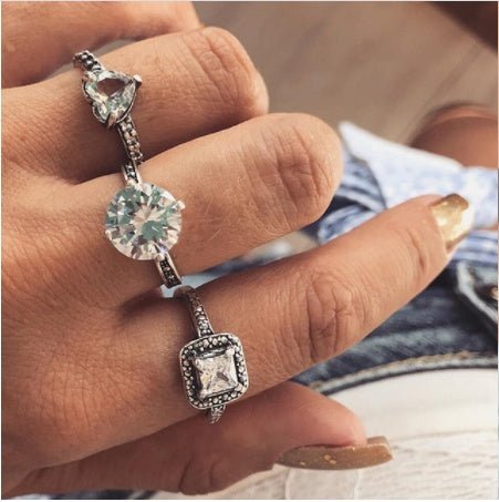 Diamond set ring jewelry - Yahko Merchandise