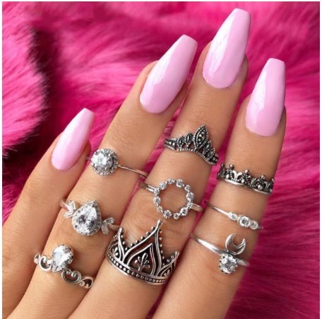 Diamond set ring jewelry - Yahko Merchandise