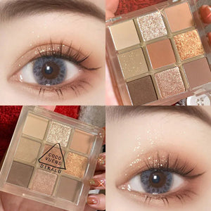 DIKALU Sunset Glow Nine - Color Eyeshadow Palette - Yahko Merchandise