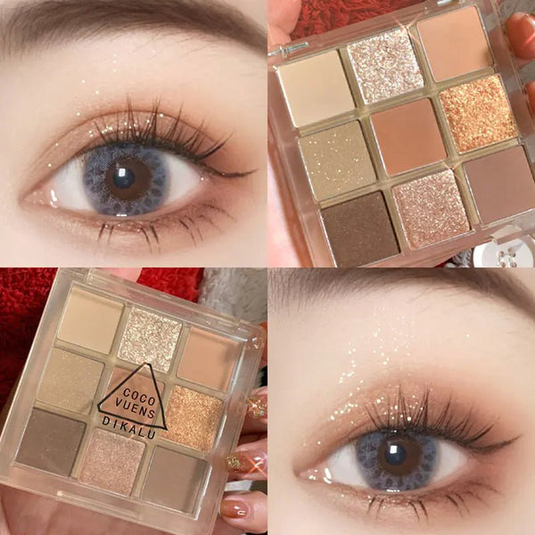 DIKALU Sunset Glow Nine - Color Eyeshadow Palette - Yahko Merchandise